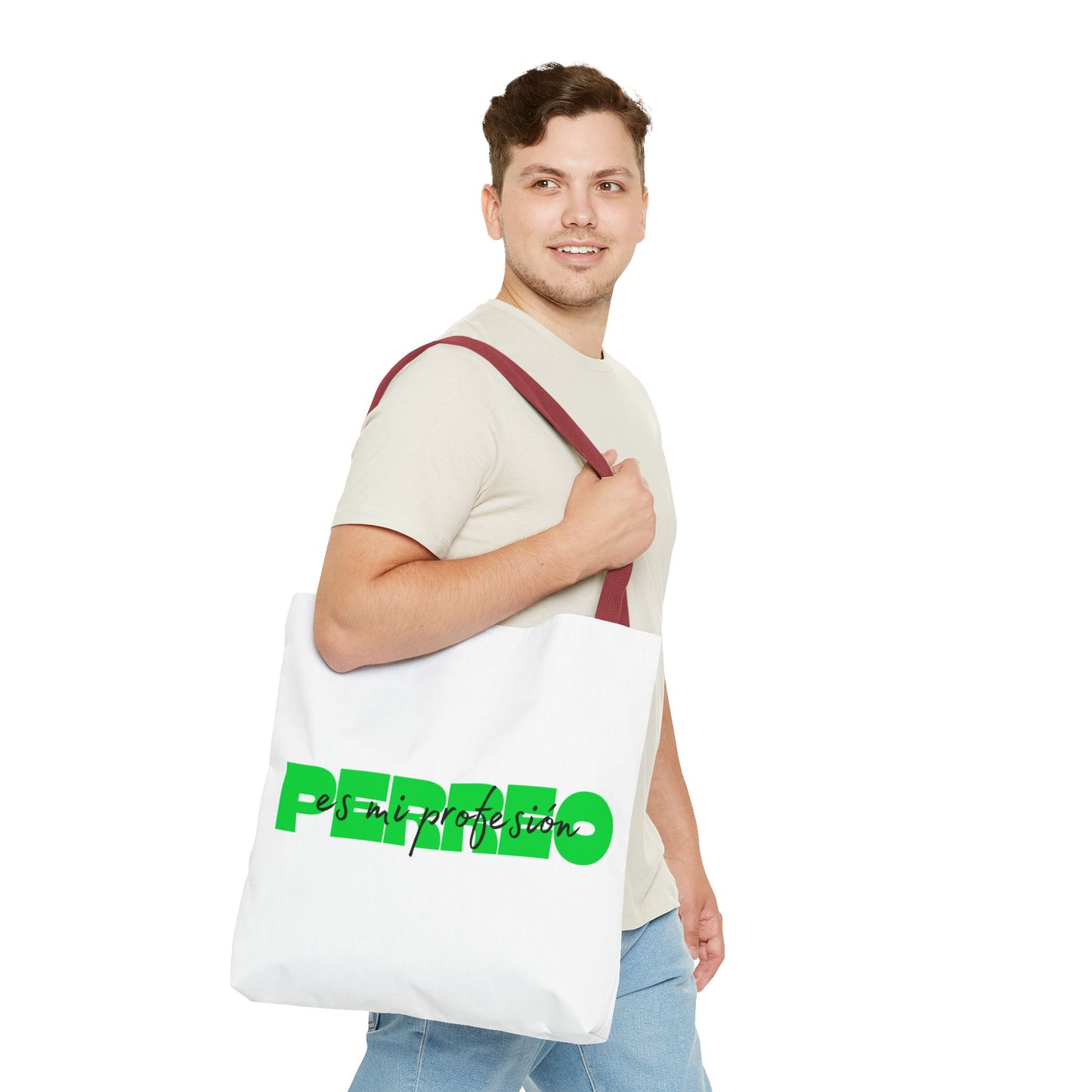 Perreo Es Mi Profesion Green Tote Bag