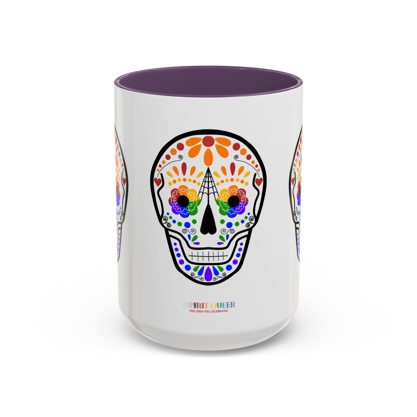 Queer Sugar Skull Coffee Mug