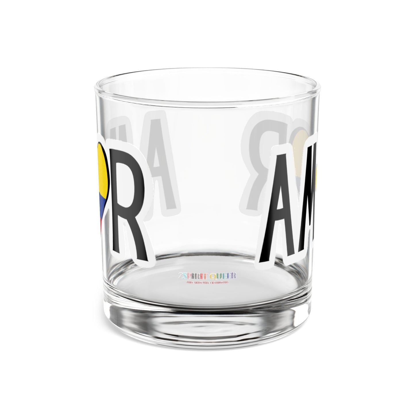 Amor Colombia Glass Rocks