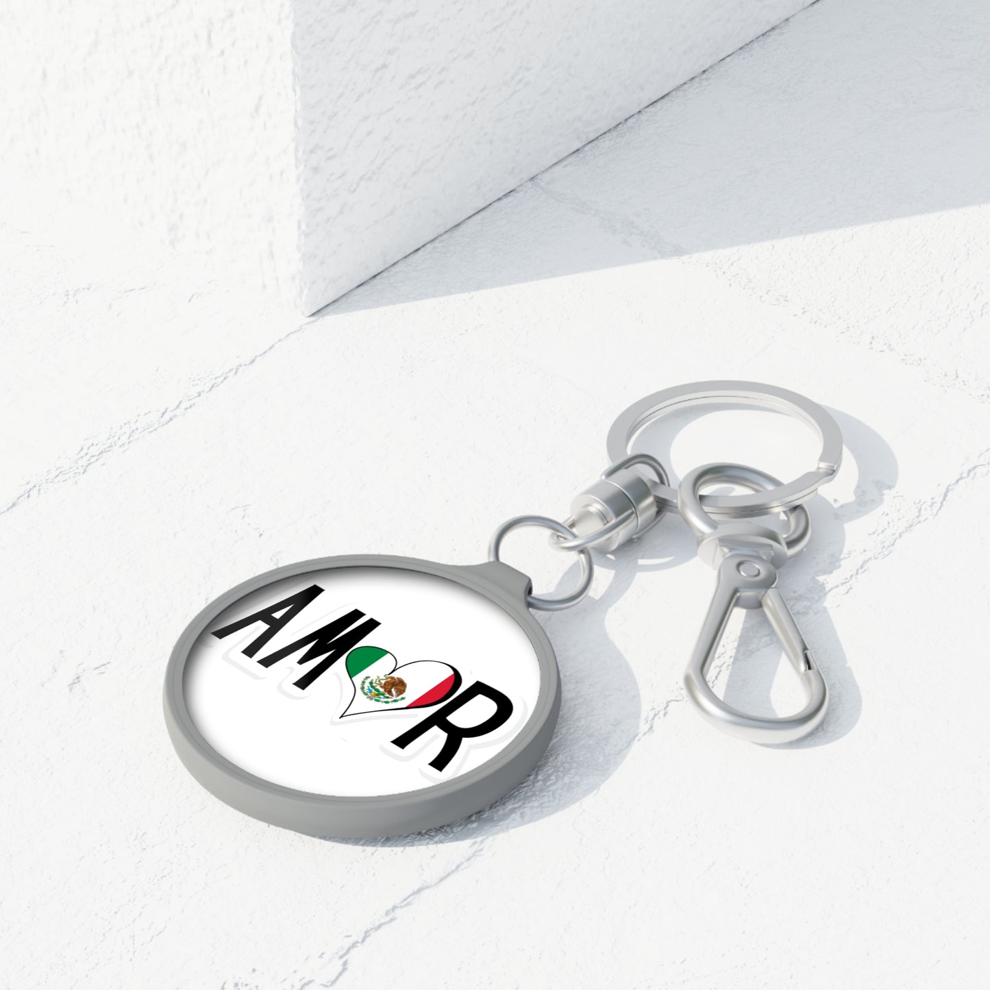 Amor Mexico Keyring Tag