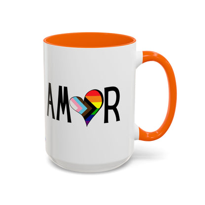 Amor  Inclusive Accent Coffee Mug