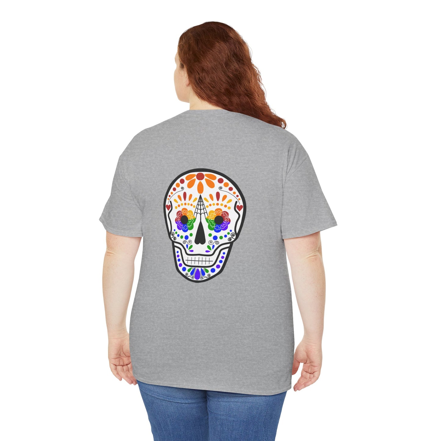 Queer Sugar Skull Heavy Cotton Tee