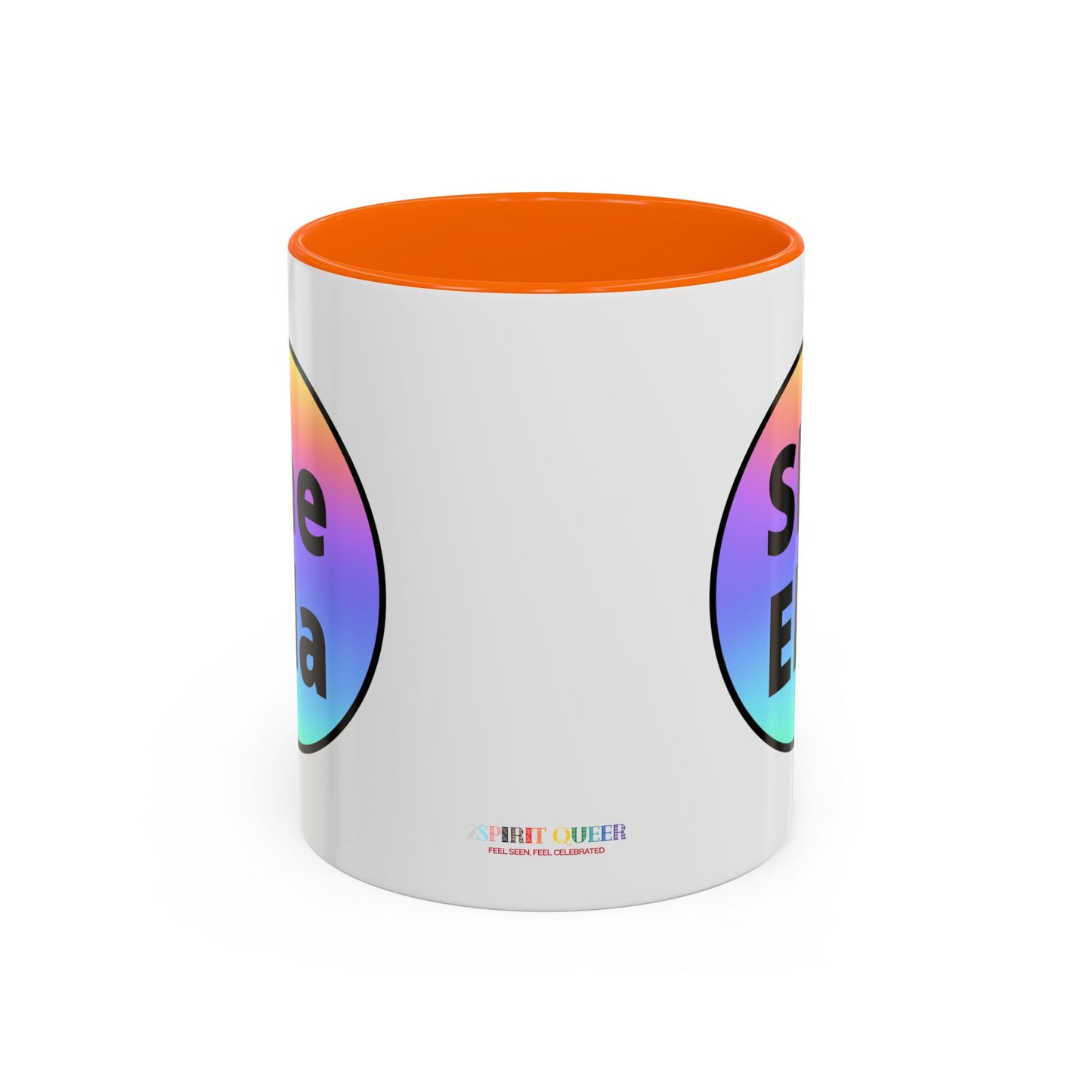 She/Ella  Rainbow Coffee Mug