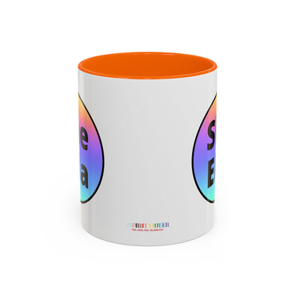 She/Ella  Rainbow Coffee Mug