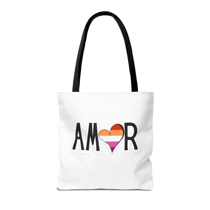 Amor Lesbian Tote Bag
