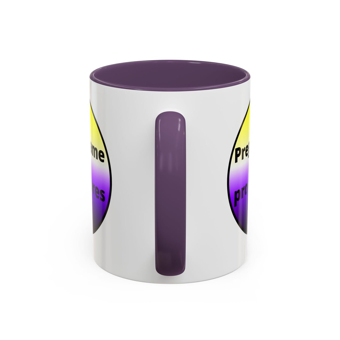 Preguntame mis Pronombres NonBinary Coffee Mug