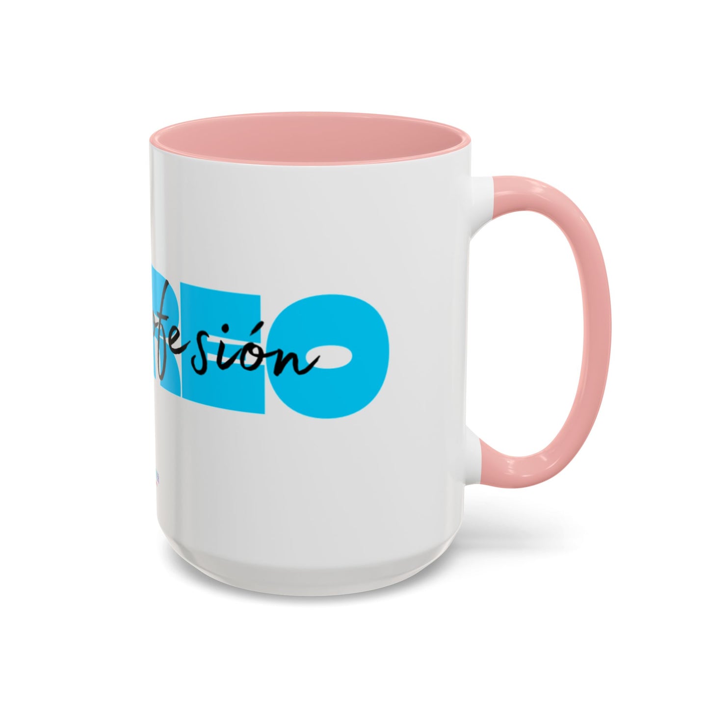 Perreo Es Mi Profesion Blue Accent Coffee Mug