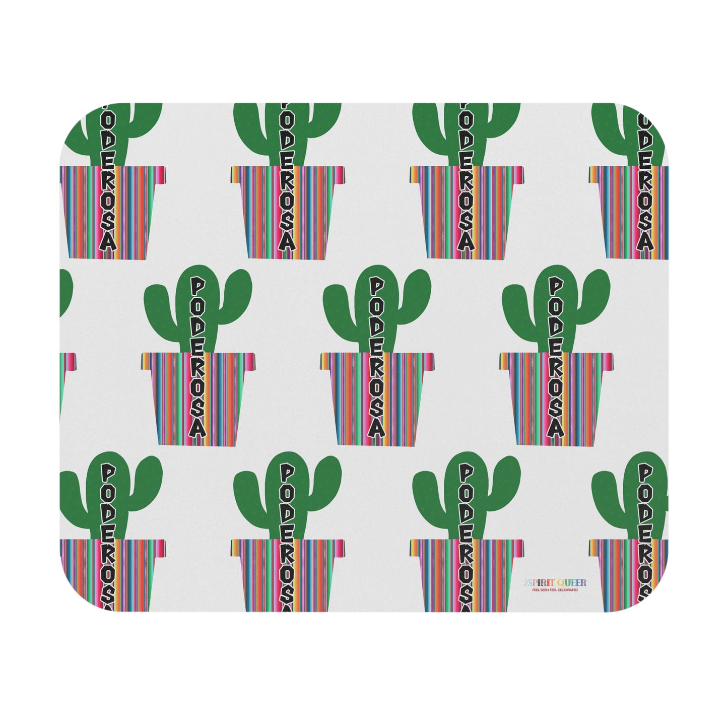 Poderosa Cacti Mouse Pad (Rectangle)
