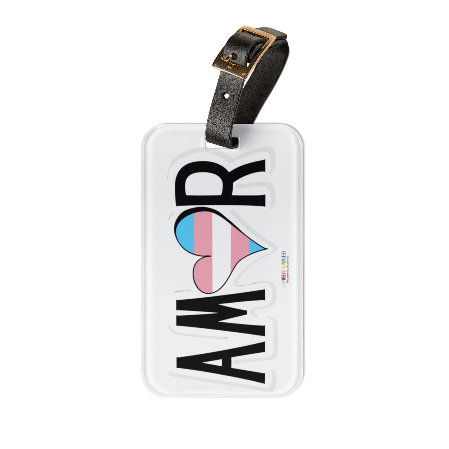 Amor Trans Luggage Tag