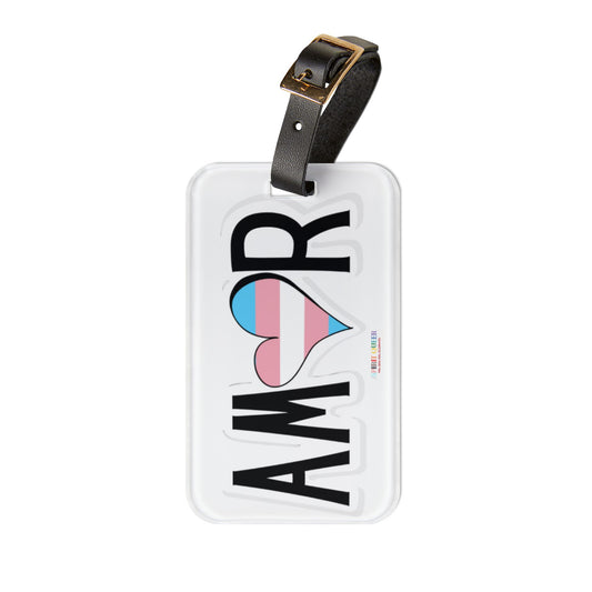 Amor Trans Luggage Tag