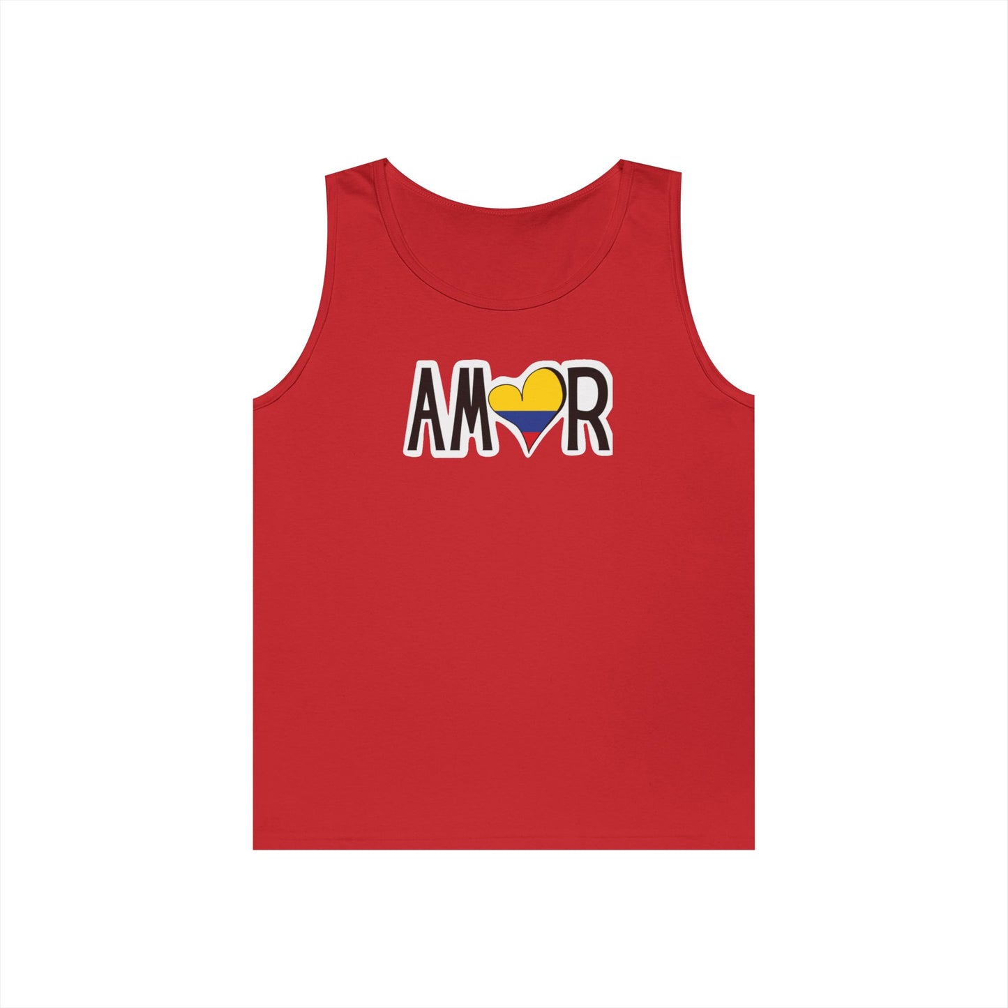 Amor Colombia  Heavy Cotton Tank Top
