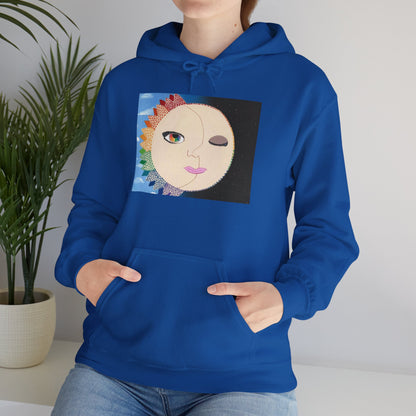 El Sol y La Luna Hooded Sweatshirt