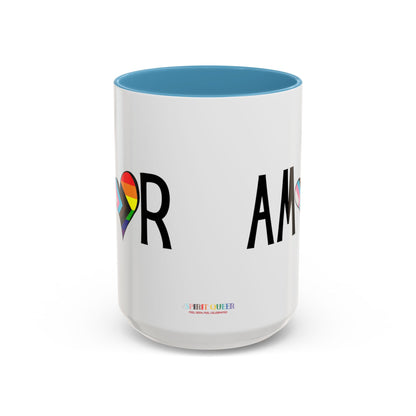Amor  Inclusive Accent Coffee Mug