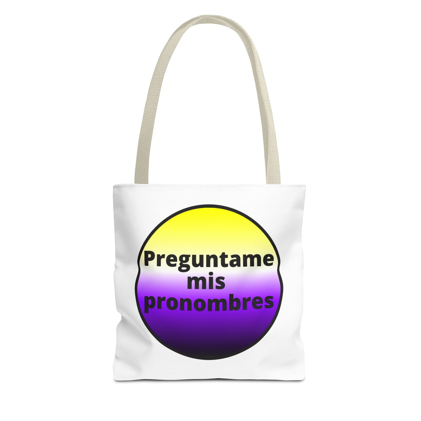 Preguntame mis Pronombres NonBinary Tote Bag