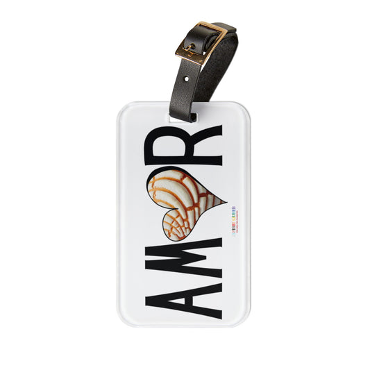 Amor Concha Luggage Tag