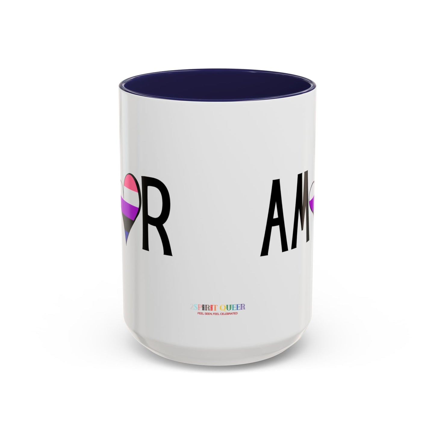 Amor Genderfluid Accent Coffee Mug