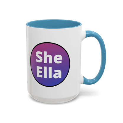 She/Ella Bi Coffee Mug