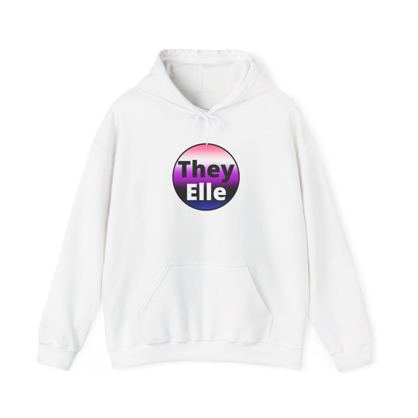 They / Elle Genderfluid Hooded Sweatshirt