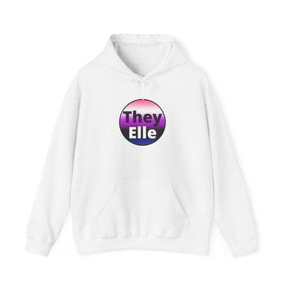 They / Elle Genderfluid Hooded Sweatshirt