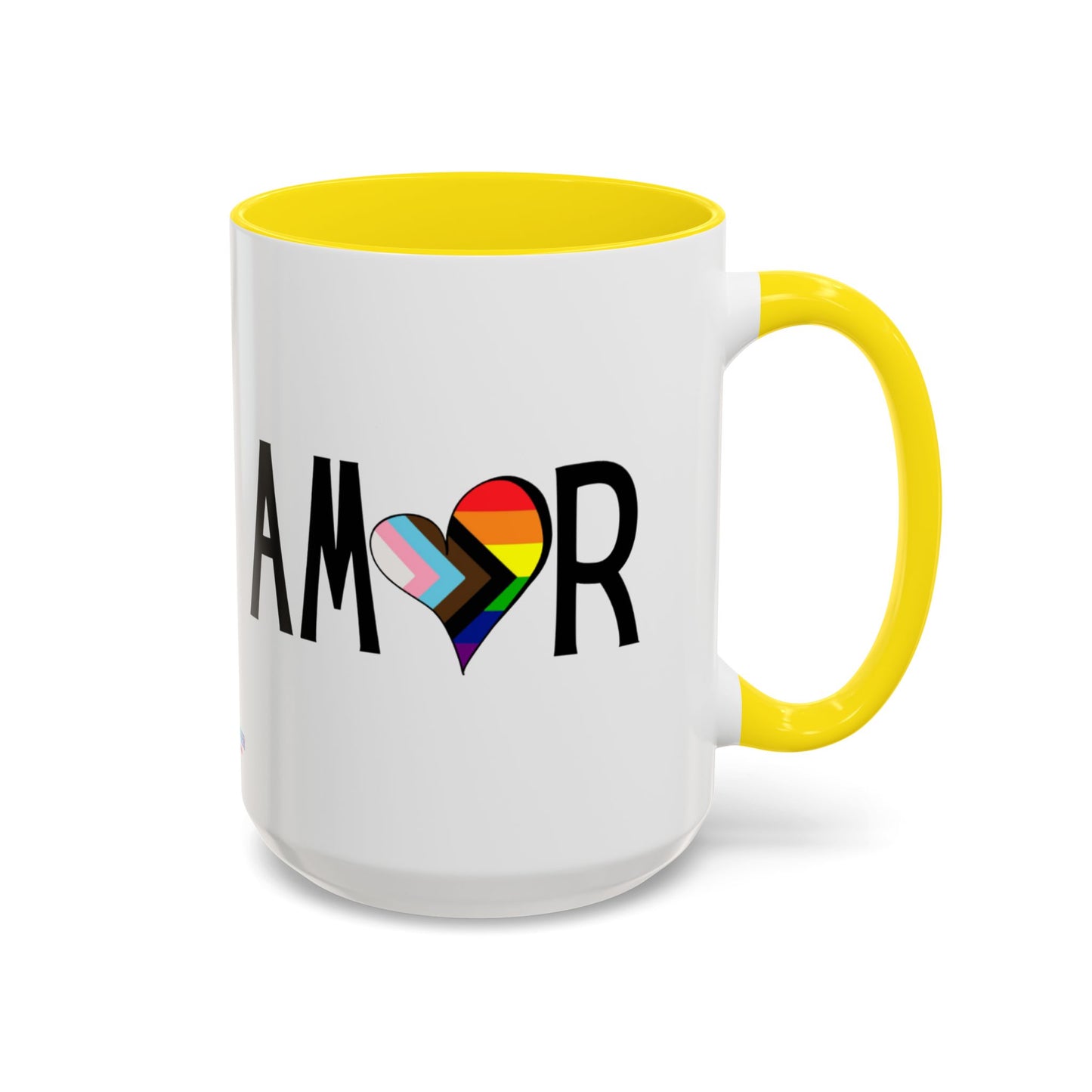 Amor  Inclusive Accent Coffee Mug
