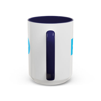 Perreo Es Mi Profesion Blue Accent Coffee Mug