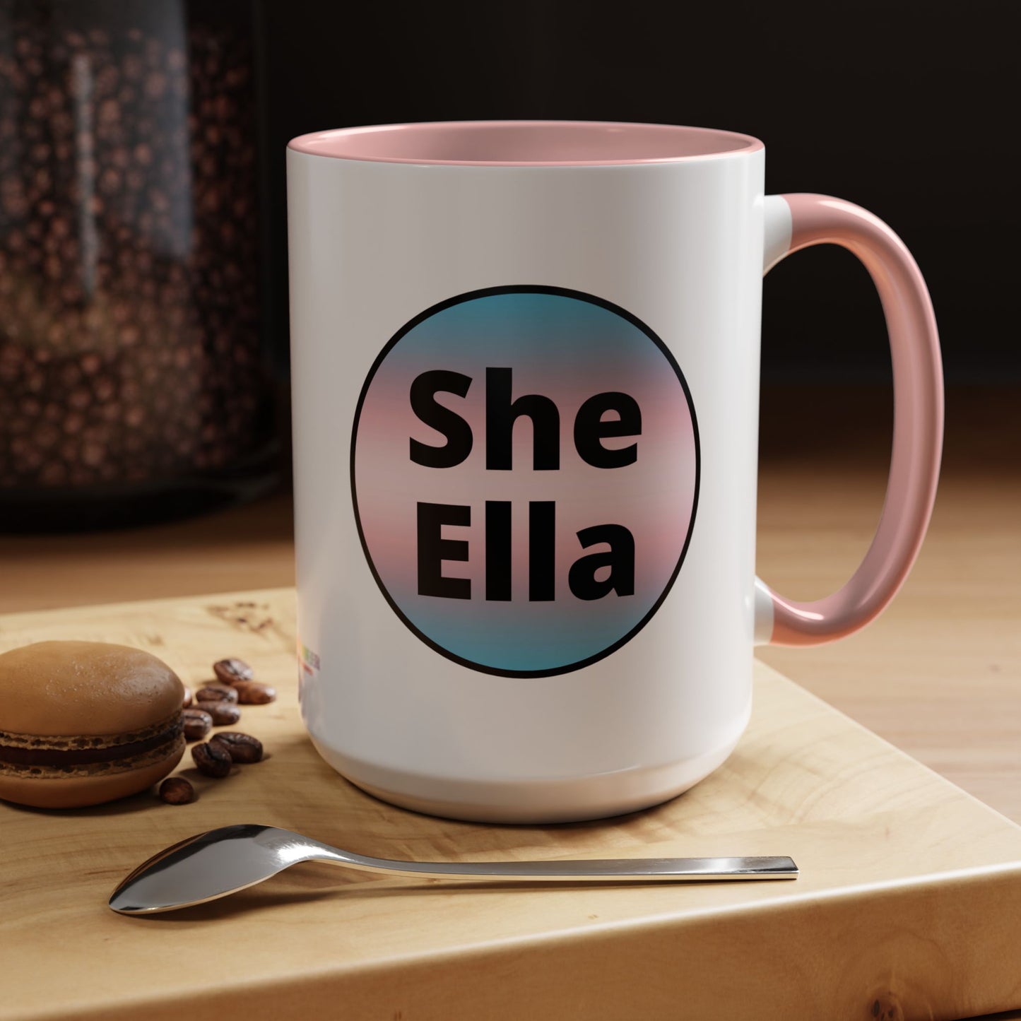 She/Ella Trans Coffee Mug