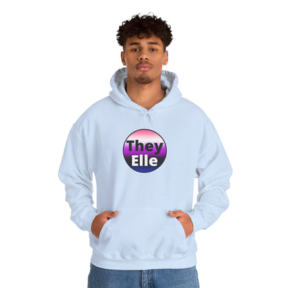 They / Elle Genderfluid Hooded Sweatshirt