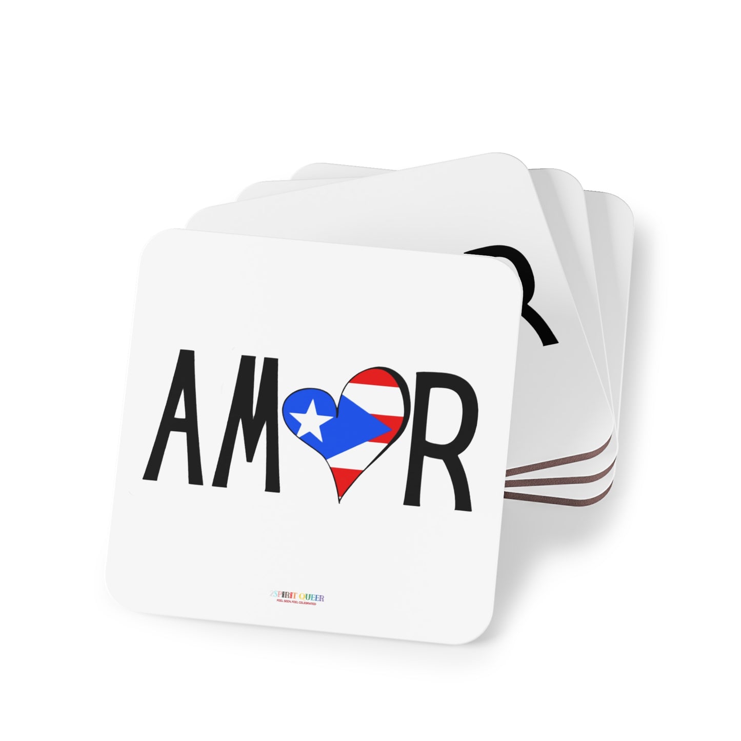 Amor Puerto Rico Coasters