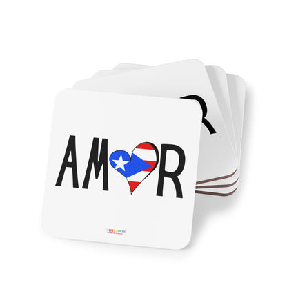 Amor Puerto Rico Coasters