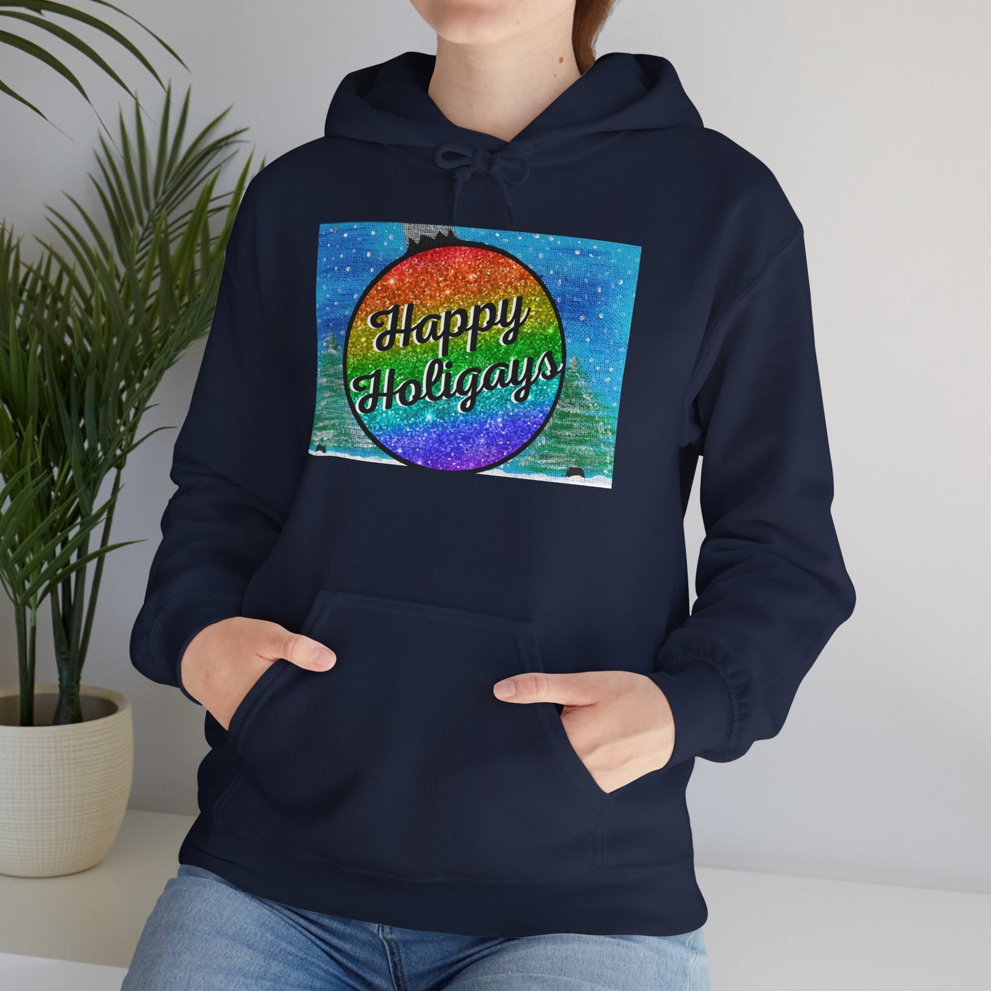 Happy Holigays Hooded Sweatshirt