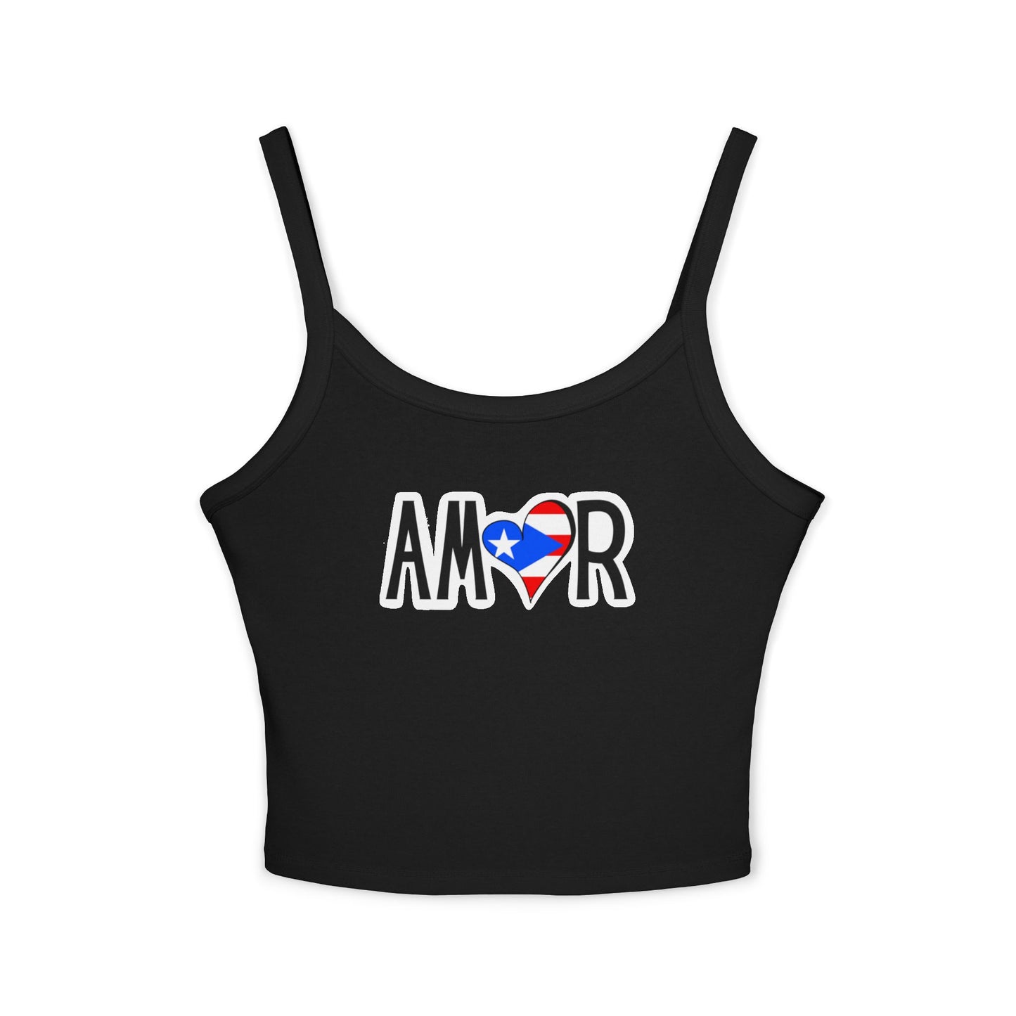 Amor Puerto Rico Spaghetti Strap Tank Top