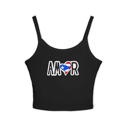 Amor Puerto Rico Spaghetti Strap Tank Top