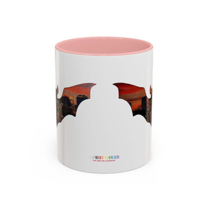 ATX Skyline Bat Coffee Mug