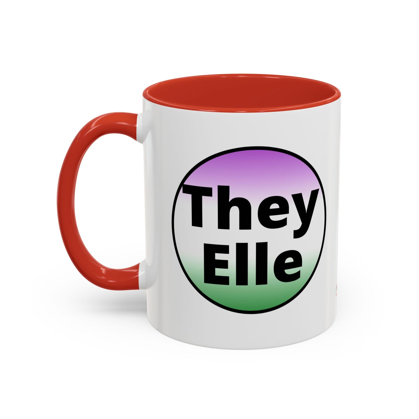 They / Elle - Gender Non-Conforming Coffee Mug