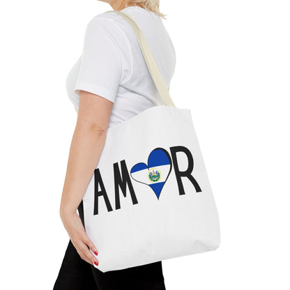 Amor El Salvador Tote Bag