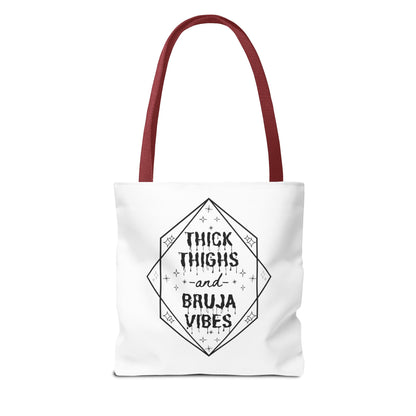 Thick Thighs Bruja Vibes Tote Bag