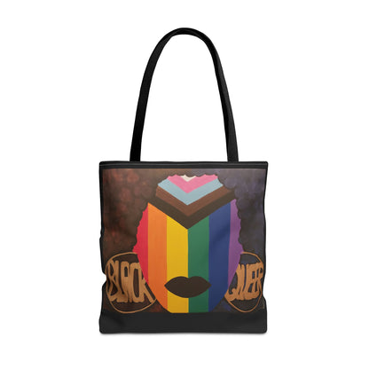 Black and Queer Tote Bag