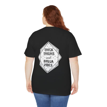 Thick Thighs Bruja Vibes Heavy Cotton Tee