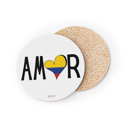 Amor Colombia Coasters