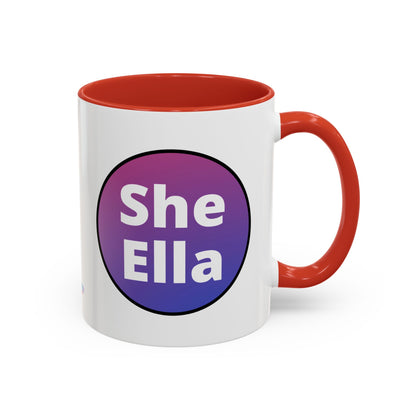 She/Ella Bi Coffee Mug