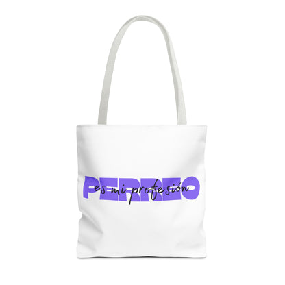 Perreo Es Mi Profesion Purple Tote Bag