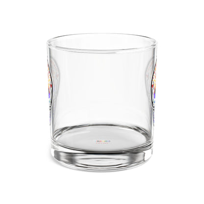 Queer Sugar Skull Rocks Glass, 10oz