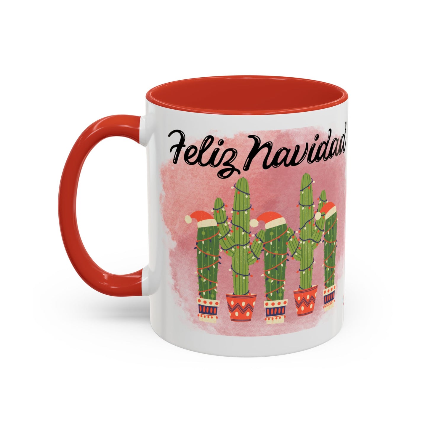 Feliz Navidad Cacti Coffee Mug