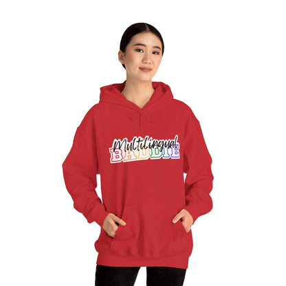 Multilingual Baddie Hooded Sweatshirt