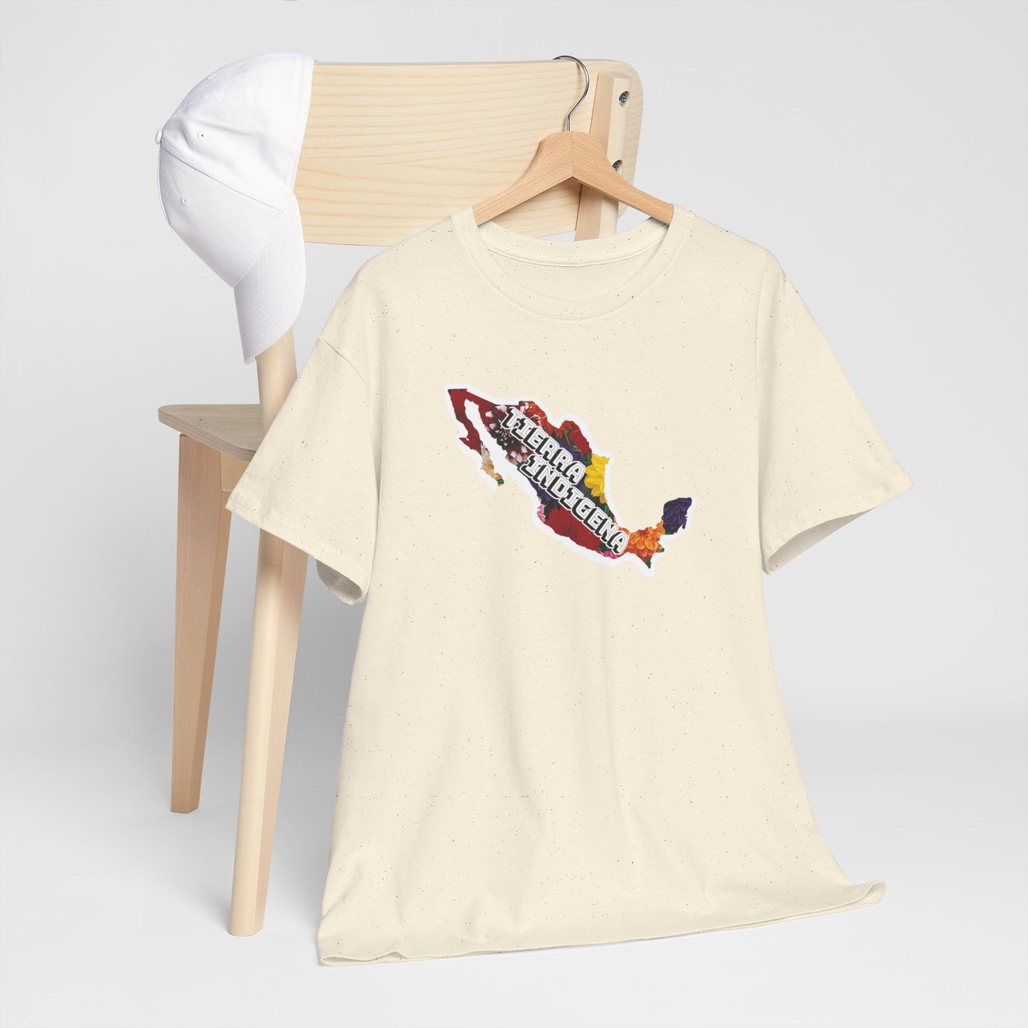 Tiera Indigena Dahlia Heavy Cotton Tee