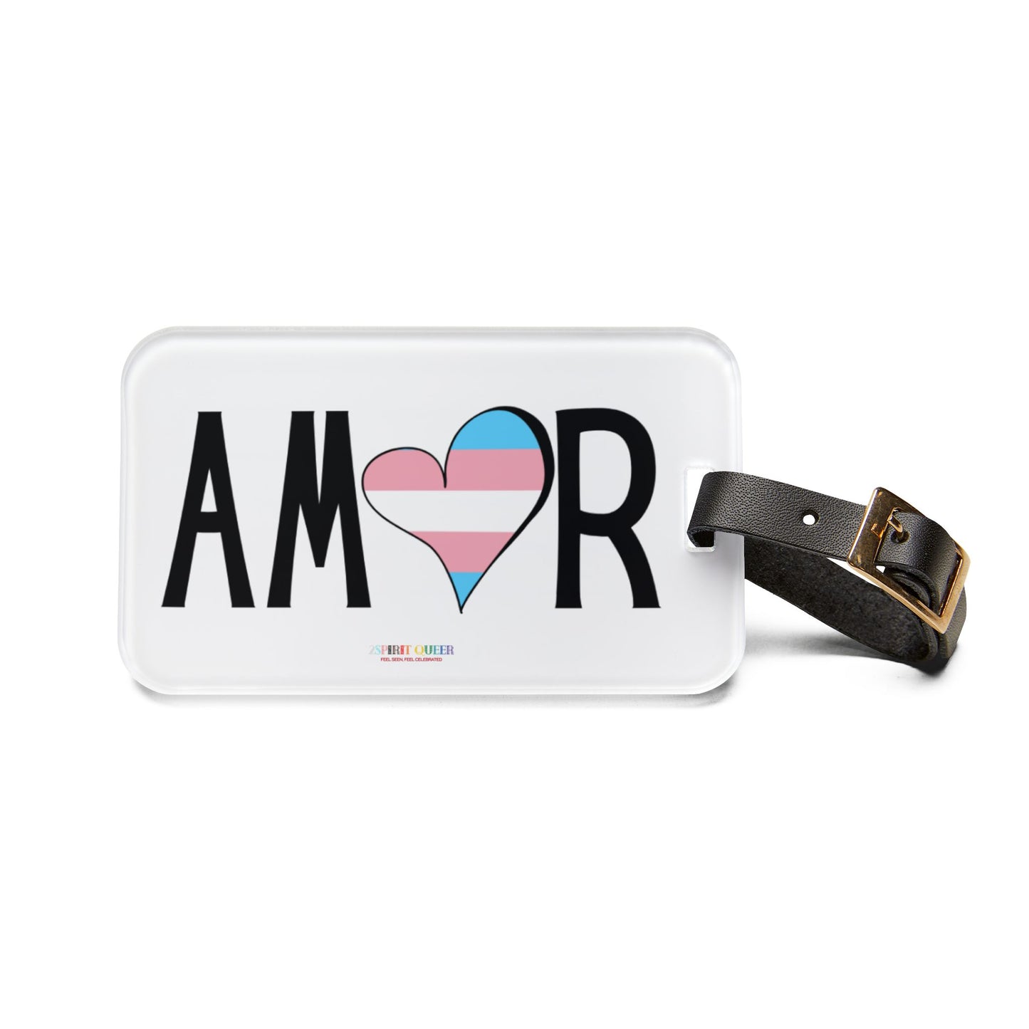 Amor Trans Luggage Tag