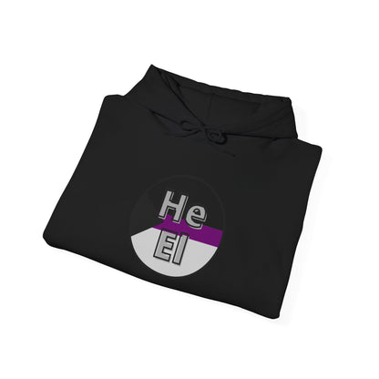 He / El Demi (needs non transparent image) Hooded Sweatshirt