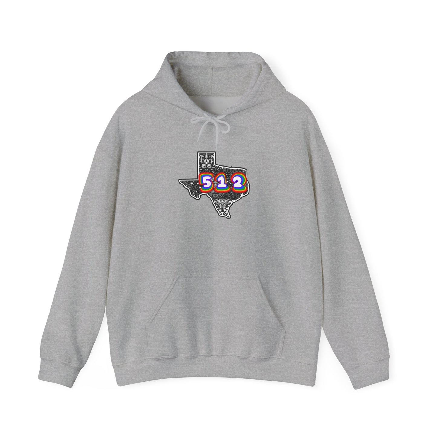 Texas 512 Hooded Sweatshirt