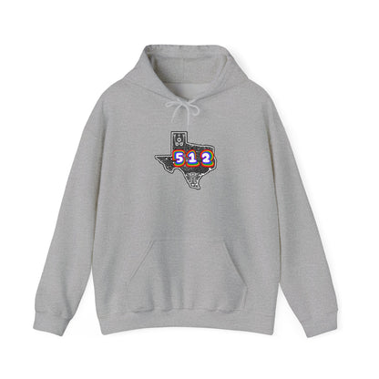 Texas 512 Hooded Sweatshirt