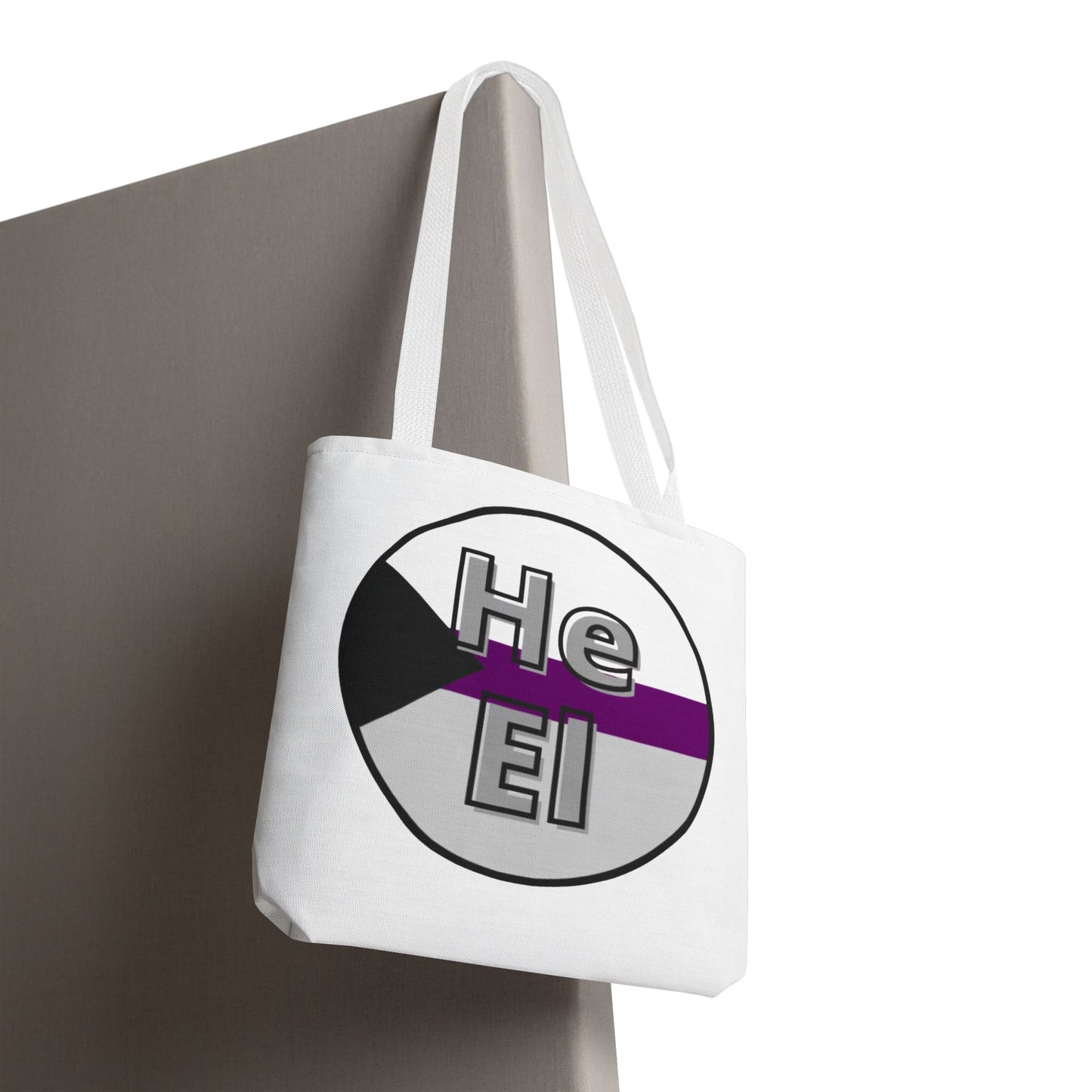 He/El Demi Tote Bag